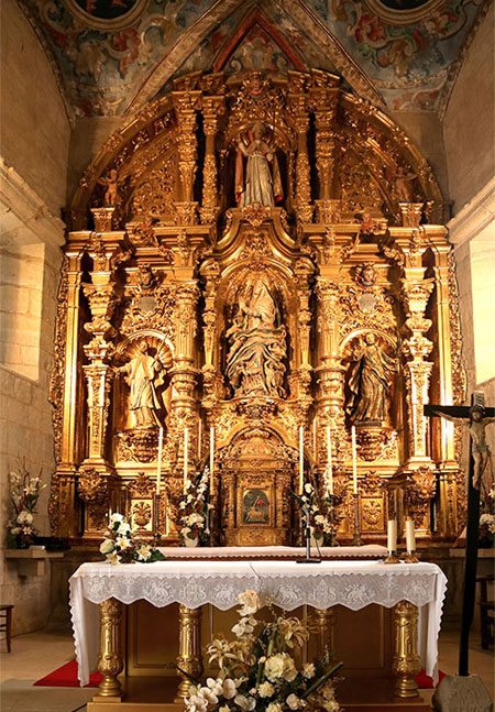 La Capilla Mayor y El Retablo Mayor